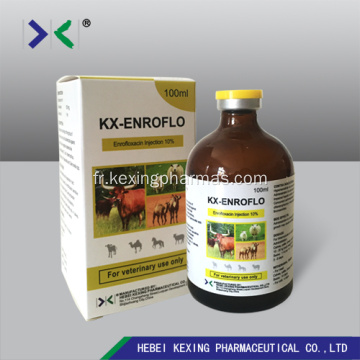 Enrofloxacine animale injectable 5%